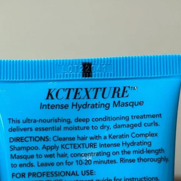 NEW Keratin Complex KCTEXTURE Intense Hydrating Masque 4 oz Cocoa Butter Aloe - Picture 5 of 10